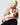 postpartum woman wearing maternity bra and breastfeeding