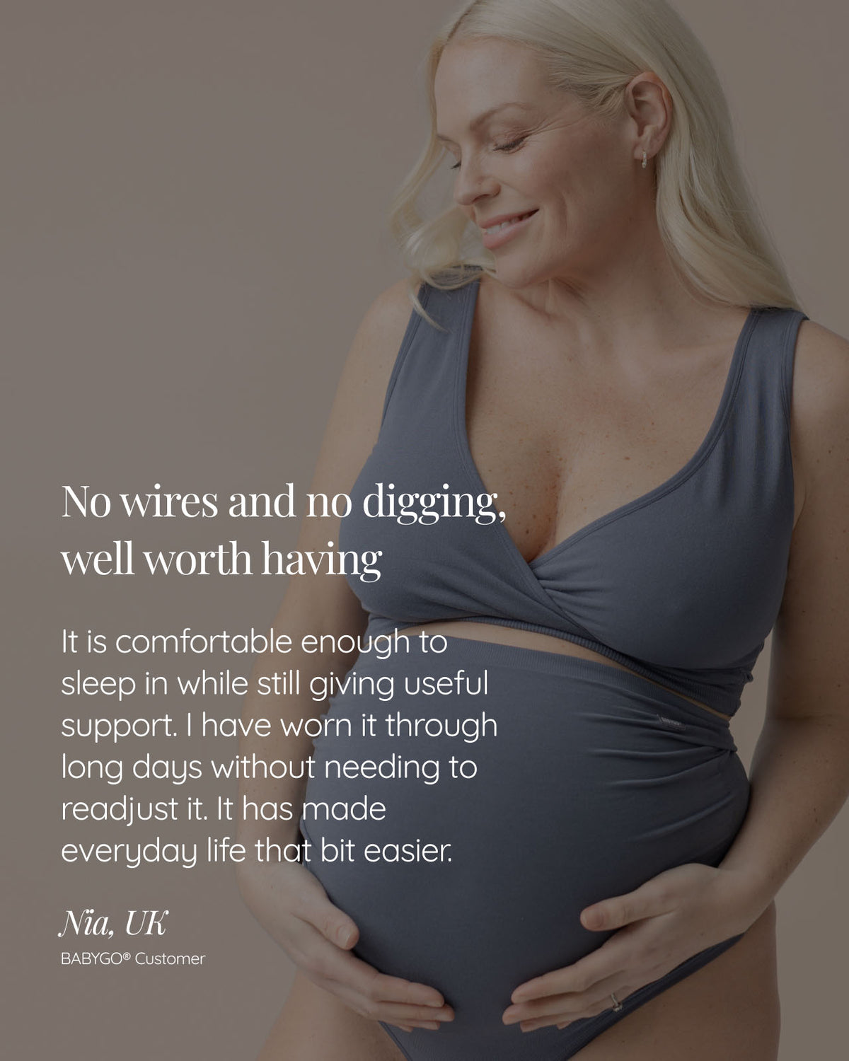 BABYGO® Nursing Sleep Bra