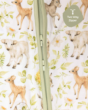 babygrow with zipper