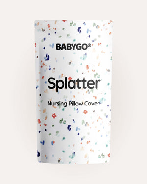 BABYGO® Splatter Nursing Pillow Cover