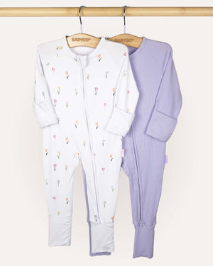 BABYGO® Zip Sleepsuit | 2 Pack