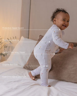 BABYGO® Tulip Zip Sleepsuit