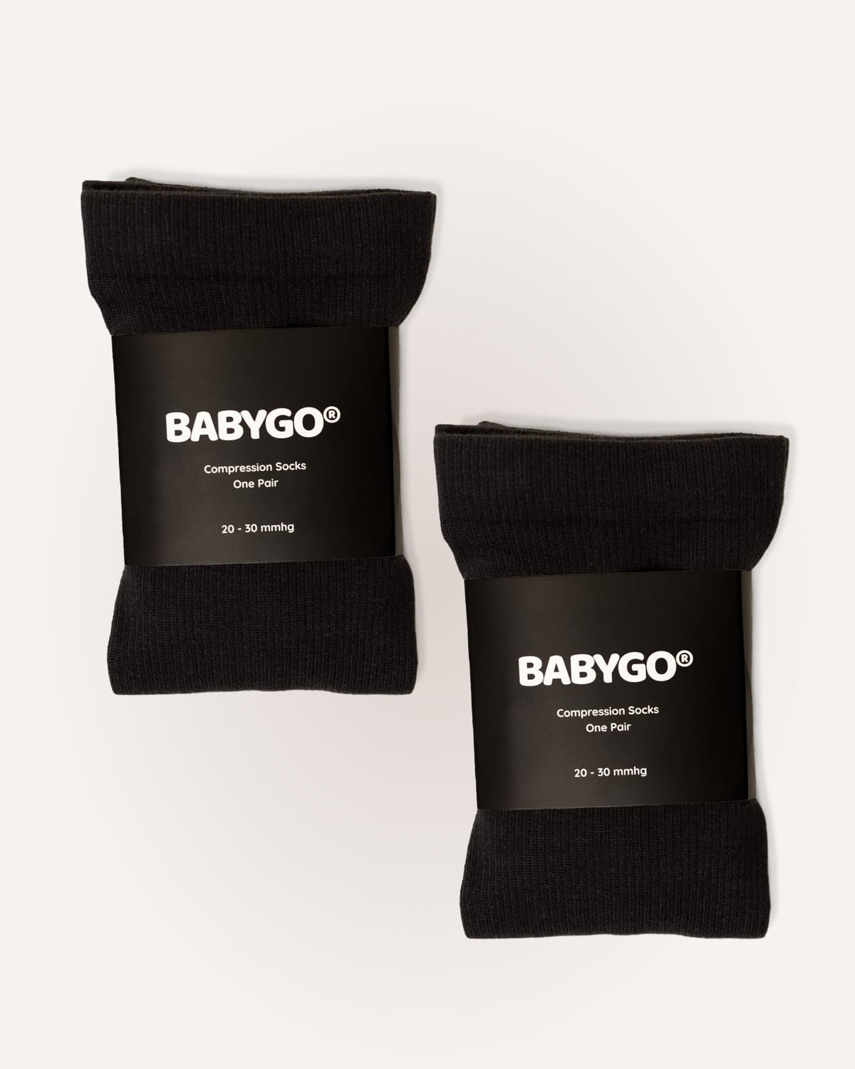 BABYGO® Pregnancy Compression Socks | Twin Pack
