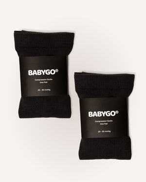 BABYGO® Pregnancy Compression Socks | Twin Pack