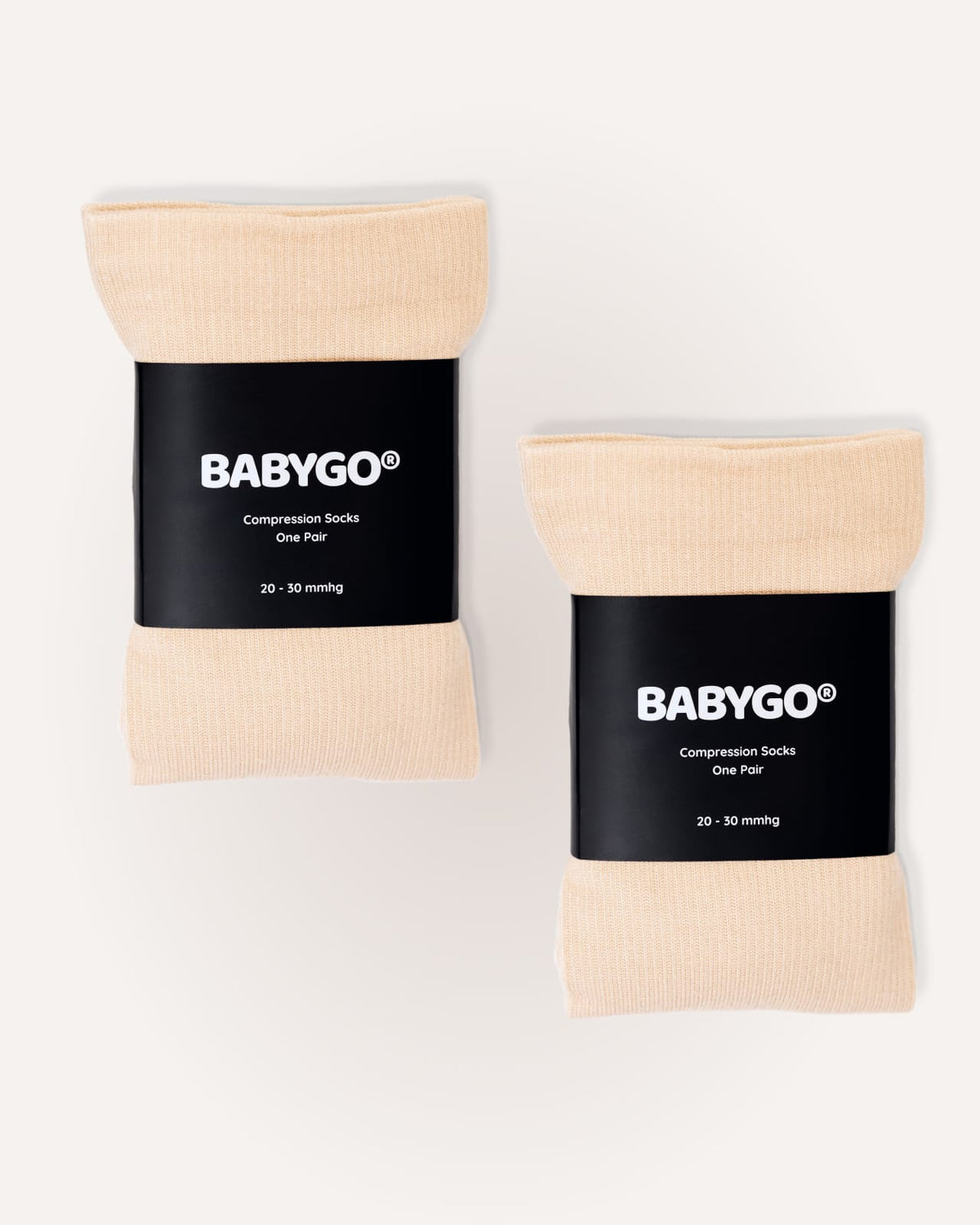 BABYGO® Pregnancy Compression Socks | Twin Pack