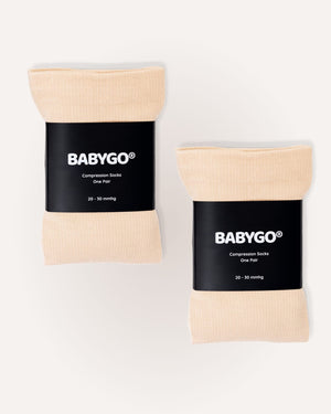 BABYGO® Pregnancy Compression Socks | Twin Pack