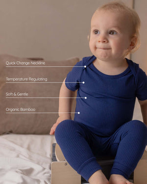 BABYGO® Short Sleeve Baby Bodysuit
