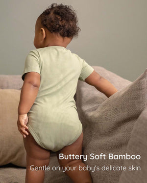 short sleeve baby bodysuit
