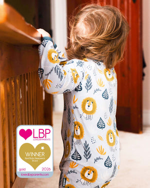 BABYGO® Lion Zip Sleepsuit