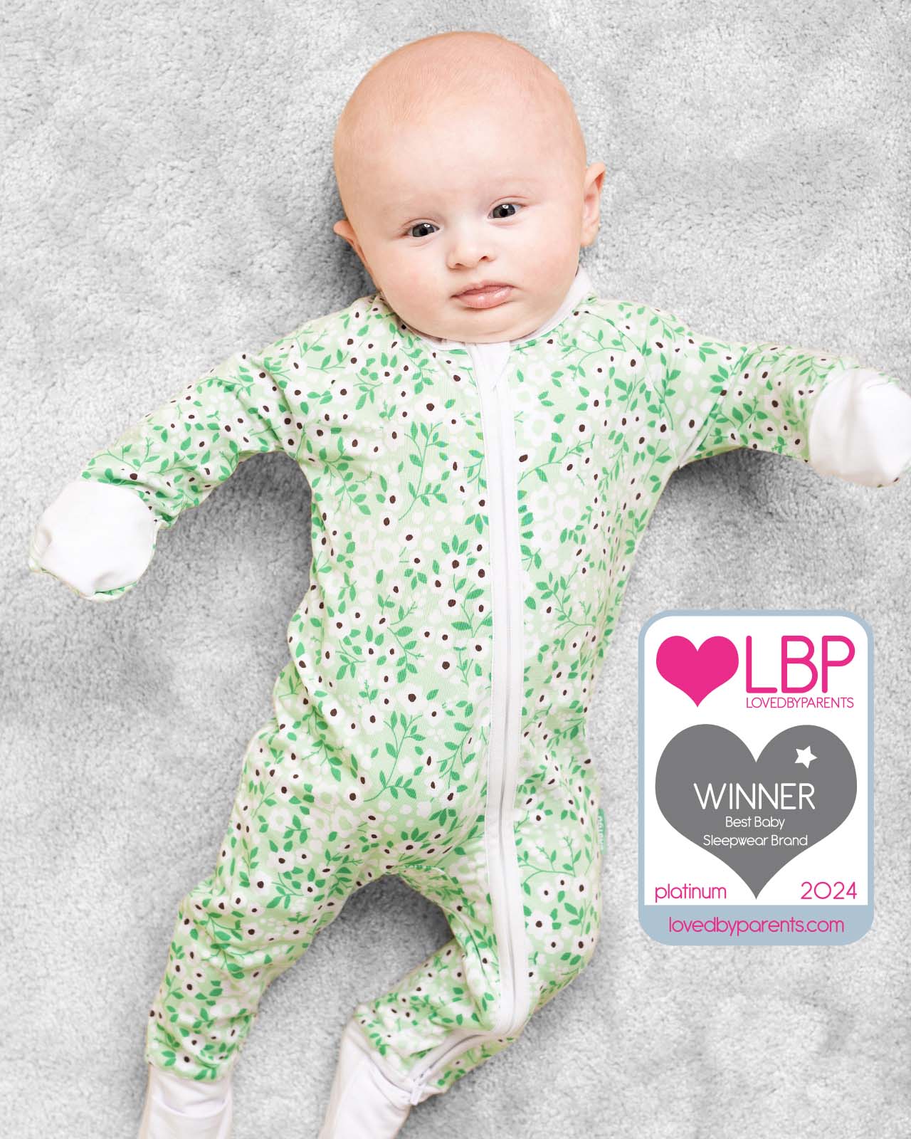 BABYGO® Floral Baby Grow