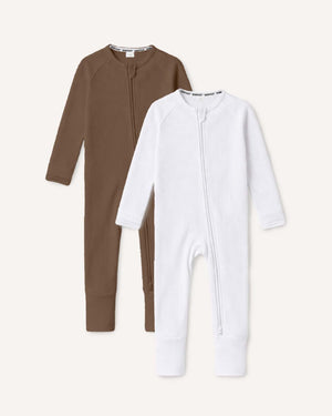BABYGO® Zip Sleepsuit | 2 Pack