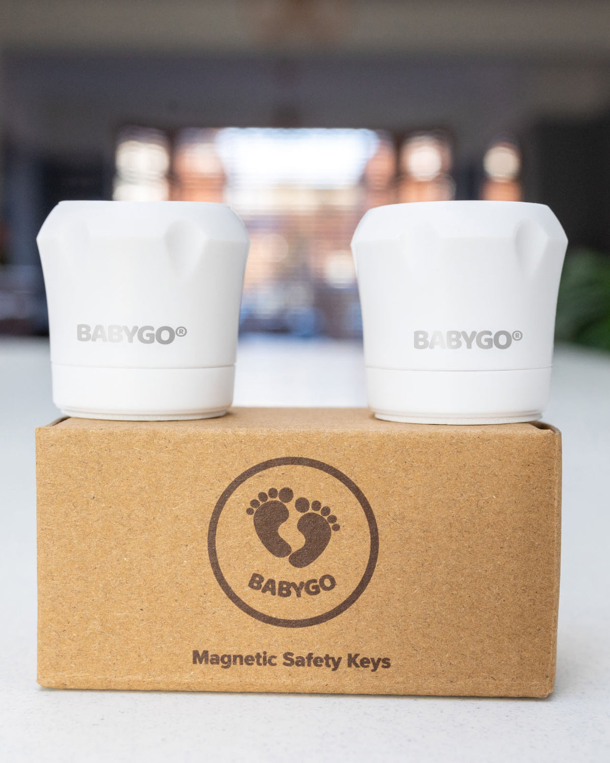 white child safety key