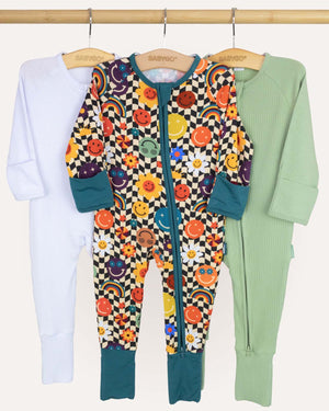 BABYGO® Zip Sleepsuit | 3 Pack