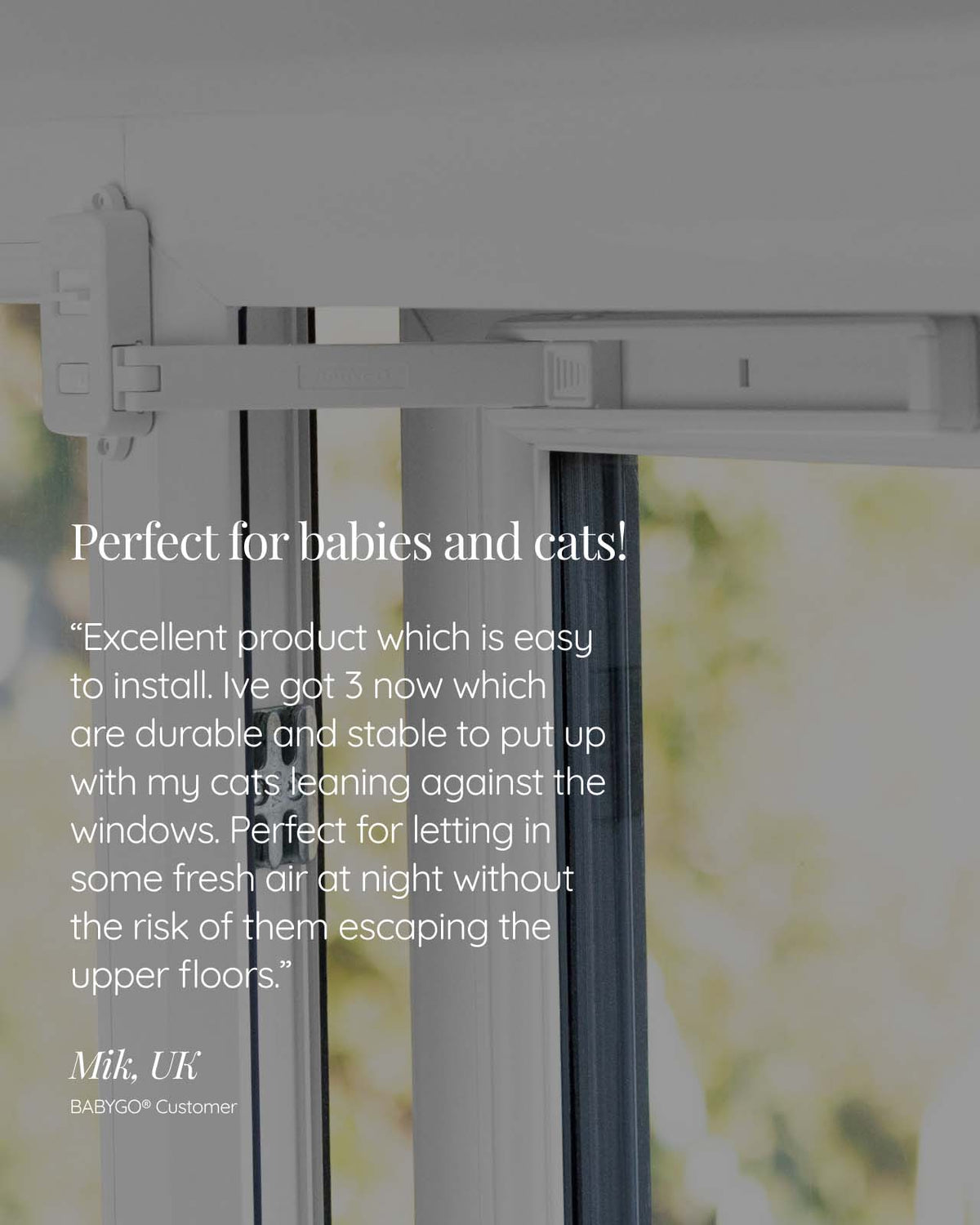 BABYGO® Window Restrictor