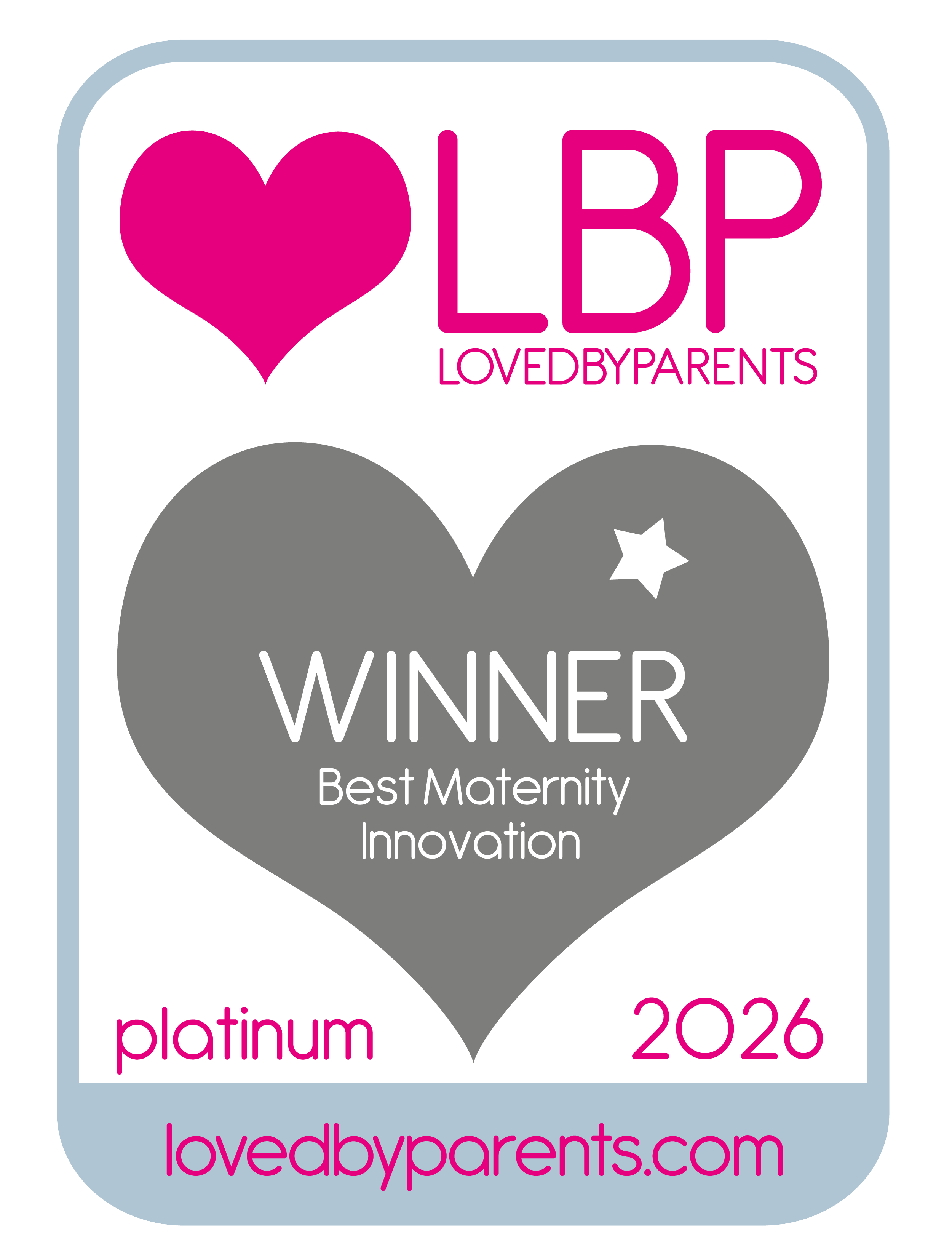 Love by Parents Platinum Award for Best Maternity Innovation