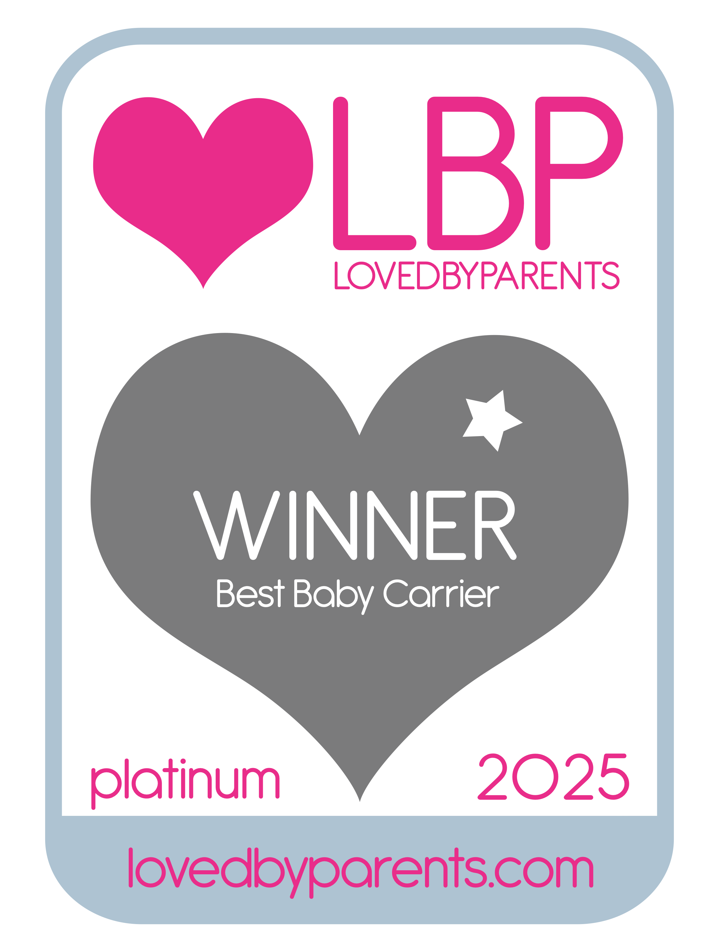 Mother & Baby gold award for Best Pregnancy & Maternity Product
